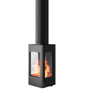 Nordpeis Kaminofen YoU Ceiling Deckenhängend dunkle Thermotte