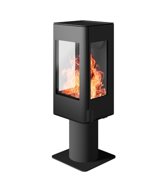 Nordpeis Kaminofen YoU Pedestal dunkel Thermotte