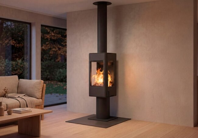 Nordpeis kaminofen YoU Pedestal helle Thermotte