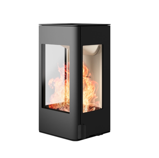 Nordpeis Kaminofen YoU Wall helle Thermotte