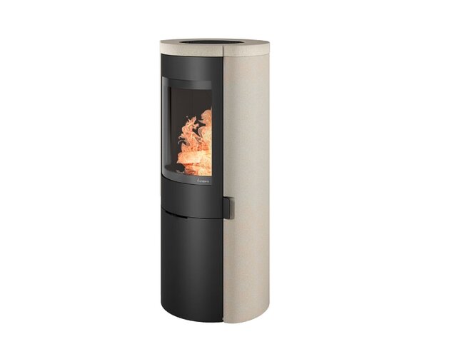 Nordpeis Kaminofen Origo Colorado dunkel Thermotte