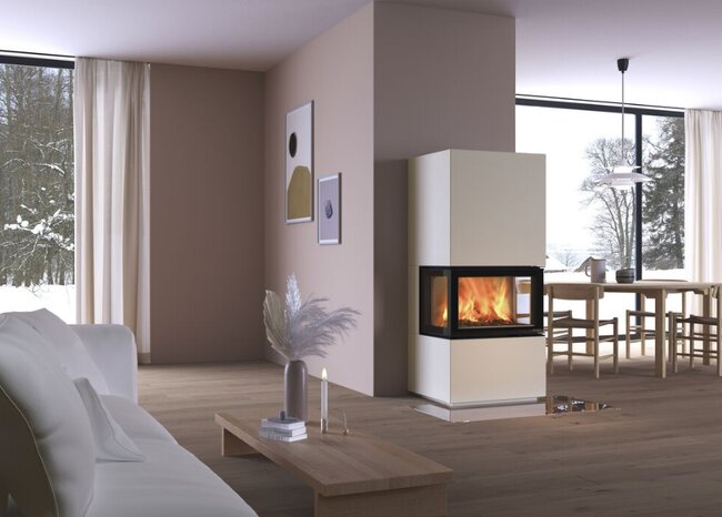Kaminbausatz Nordpeis Davos U dunkle Thermotte