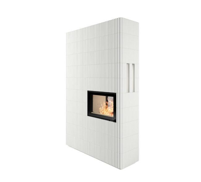 Kaminofen Nordpeis Wave T Wide 3+5 helle Thermotte