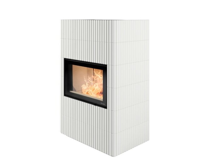 Kaminbausatz Nordpeis Wave F 2+2 helle Thermotte