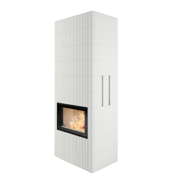 Kaminbausatz Nordpeis Wave F 2+6 helle Thermotte