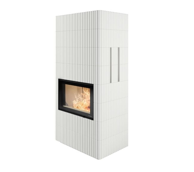 Kaminbausatz Nordpeis Wave F 2+4 helle Thermotte