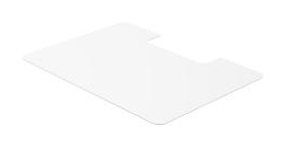 YoU Steel/Colorado/HOME Vorlegeplatte Glas klar 50 cm 807633