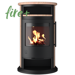 Kaminofen Drooff Varese 3 SandStone mit fire+ Abbrandsteuerung 
