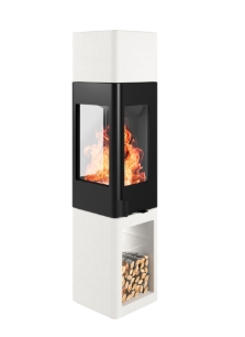Nordpeis Kaminofen YoU Colorado White