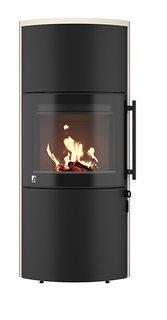 Drooff Kaminofen Forano Premium White Bedienelemente Stangengriff