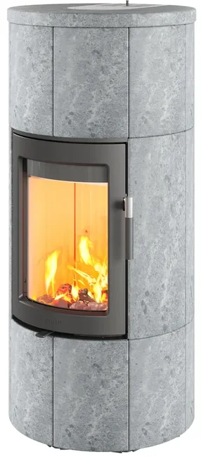Kaminofen Lotus Maestro 1 EcoLine Speckstein Tür Magic