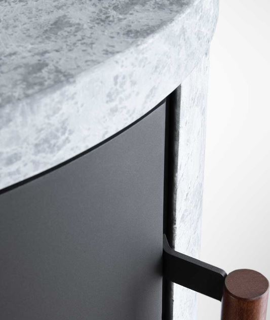 Kaminofen Carino Grey Rock