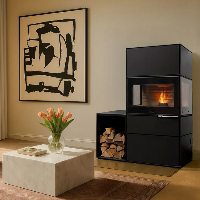 Aduro Hybridofen H6 Lux - Holz & Pellets 11 kW