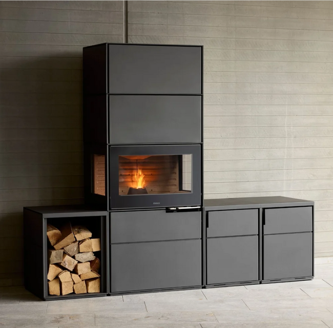 Aduro Hybridofen H6 Lux - Holz & Pellets 11 kW