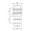 Luft Abgas System konzentrisch Reduzierung  DN 80/125