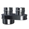Luft Abgas System konzentrisch Verteiler lackiert DN 80/125