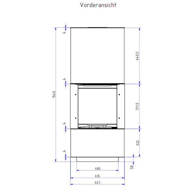 Camina Schmid Bausatz Ekko U 45 (34) 51 mit Blendrahmensystem