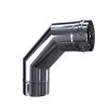 Luft Abgas System konzentrisch 93° Bogen  DN 60/100