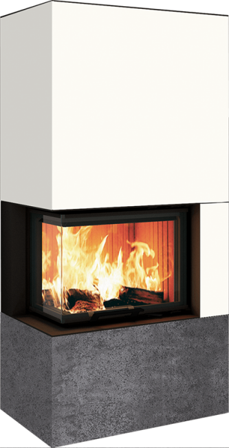 Neocube C20 Eckgerät, Scheibe links Bank links Iron Grey satin