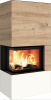 Neocube C20 Eckgerät, Scheibe links ohne Bank Arctik White silk