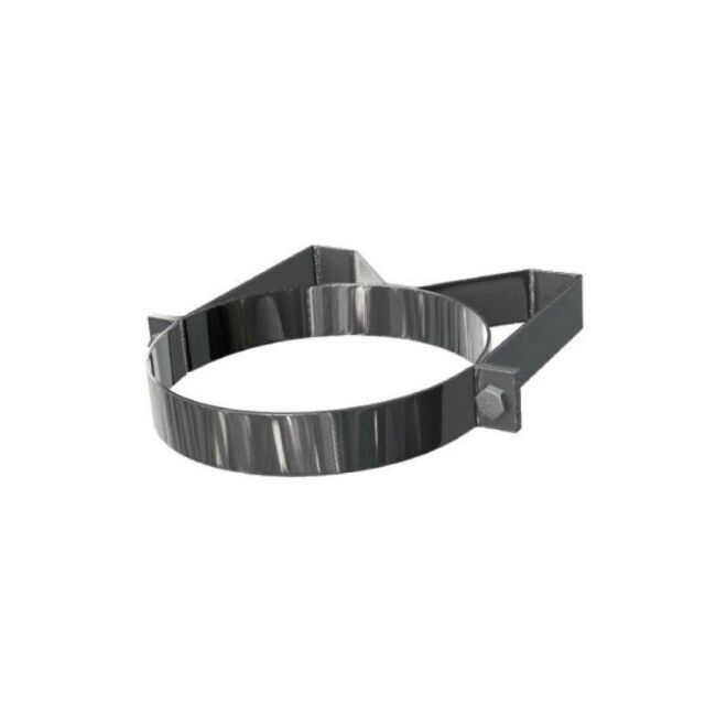 DINAK Edelstahlschornstein Wandband Starr 60mm DW Ø200