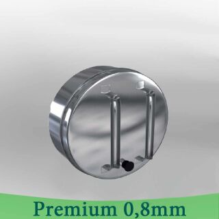 Edelstahlschornstein 0,8mm Premium Verschlussdeckel