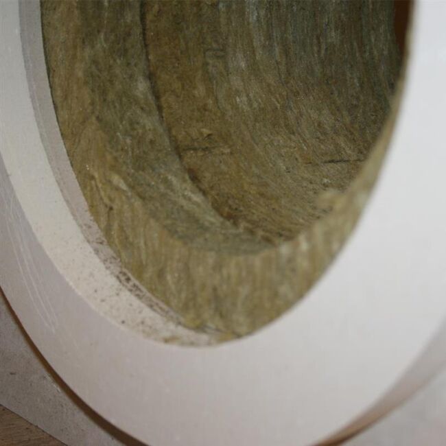 Edelstahlschornstein Doppelwandig Brandschutzwanddurchführung DW 120 100 mm