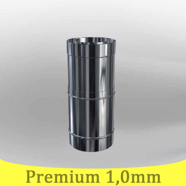 Edelstahlschornstein 1,0mm Premium Justierelement  RTJ DW DW 200