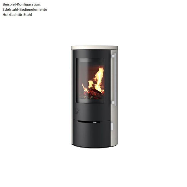 Kaminofen Drooff Aprica 2 Steinverkleidung PremiumWhite