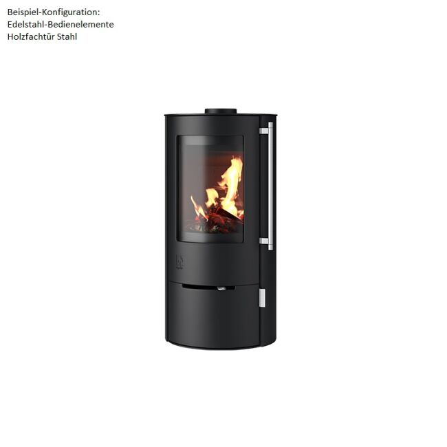 Kaminofen Drooff Aprica 2 Stahl schwarz