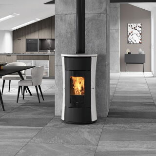 Edilkamin Pelletofen Cherie 9 Evo Air Tight C (RLU) Keramik
