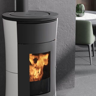 Edilkamin Pelletofen Cherie 9 Evo Air Tight C (RLU) Stahl