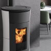 Edilkamin Pelletofen Cherie 9 Evo Air Tight C (RLU) Stahl mattweiß