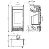 Haas+Sohn Kaminofen Home HASVIK Stein Woodstone