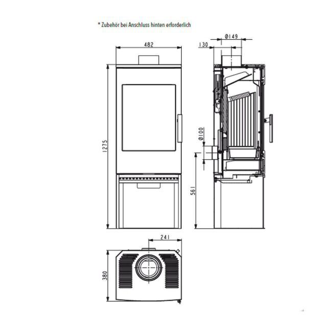 Haas+Sohn Kaminofen Home GASTEIN-II easy