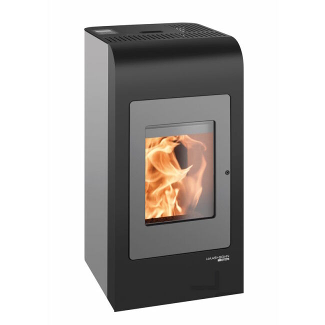Haas+Sohn Pelletofen Home HSP 2.17 HOME-II perl-grau