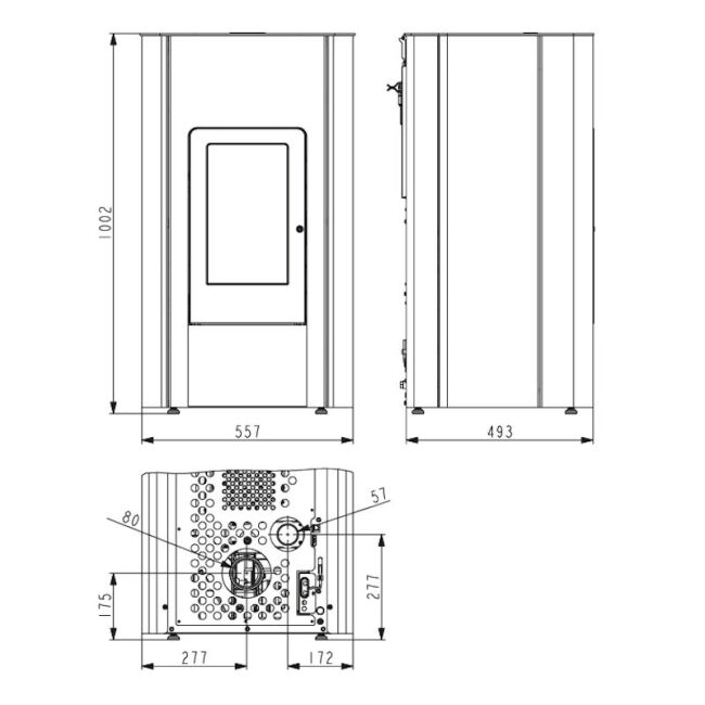 Haas+Sohn Pelletofen Premium HSP 6 PALLAZZA III RLU DIBT