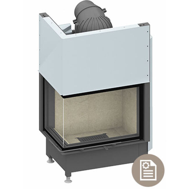 Camina Schmid Kamineinsatz Ekko L 67h 45 cm