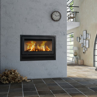 Lotus Kaminkassette H570 W Air mit Venilator, Standardumrahmung H570WAir