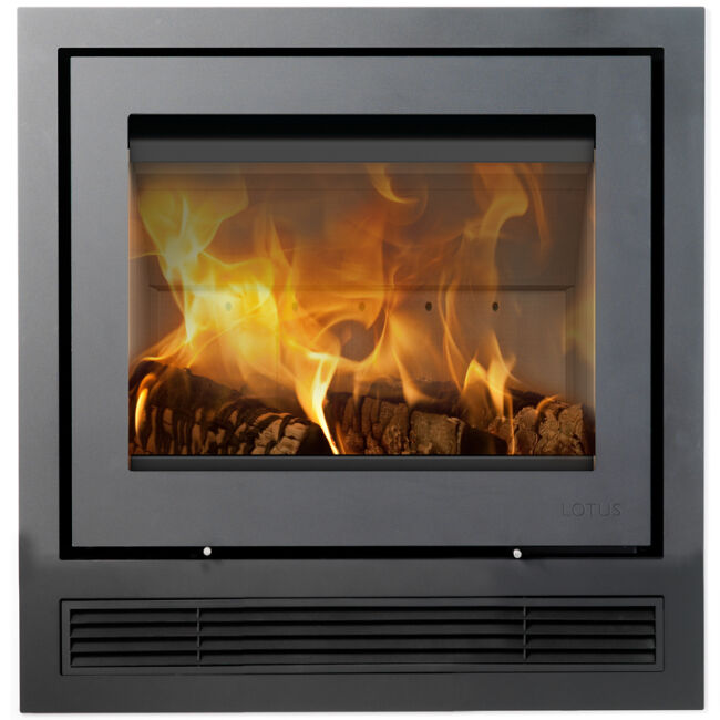 Lotus Kaminkassette H570 Air mit Venilator, Standardumrahmung