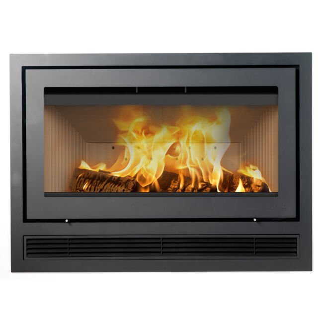 Lotus Kaminkassette H570 W Air mit Venilator, Standardumrahmung