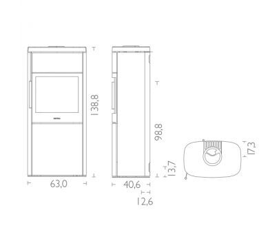 HWAM Kaminofen 4660 c
