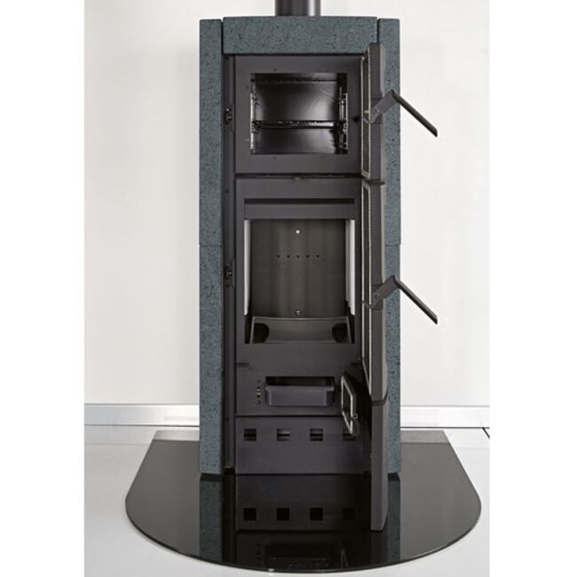 Kaminofen La Nordica Ester Vulcanstein forno Evo (mit Backfach)