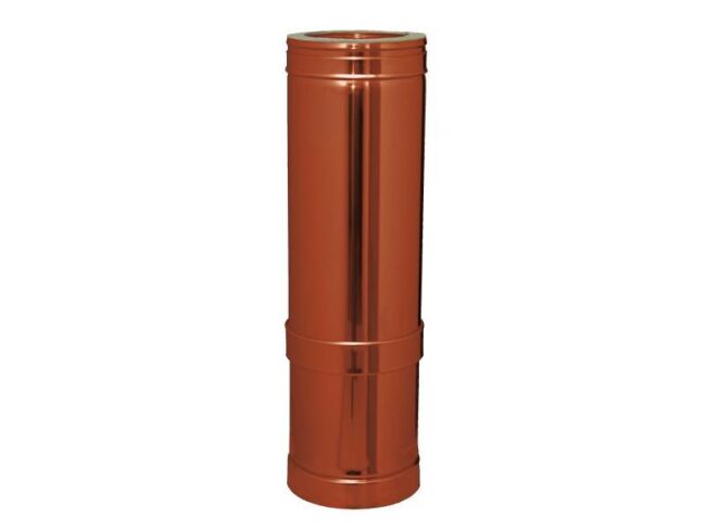 DINAK Kupferschornstein Schiebeelement 530-880 DW Ø 80