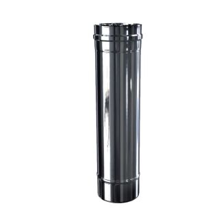 Luft Abgas System konzentrisch Längenelement 1000 mm lackiert