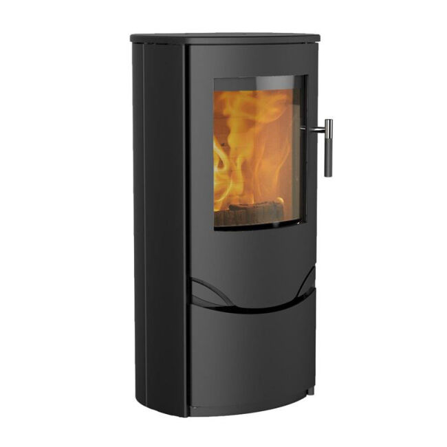 Kaminofen Lotus Prio 5, Stahl Schwarz ohne Seitenglas