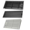 CB Deckengitter mit breitem Einbaurahmen schwarz 45x15