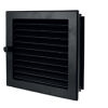 CB Kaltluftgitter 20x20 Schwarz