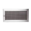 CB Warmluftgitter mit Designblende Edelstahl D1