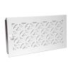 CB Warmluftgitter mit Designblende Edelstahl D1